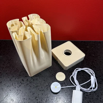 Lamp Vase - Mẫu đèn trang trí kiểu bình hoa độc đáo