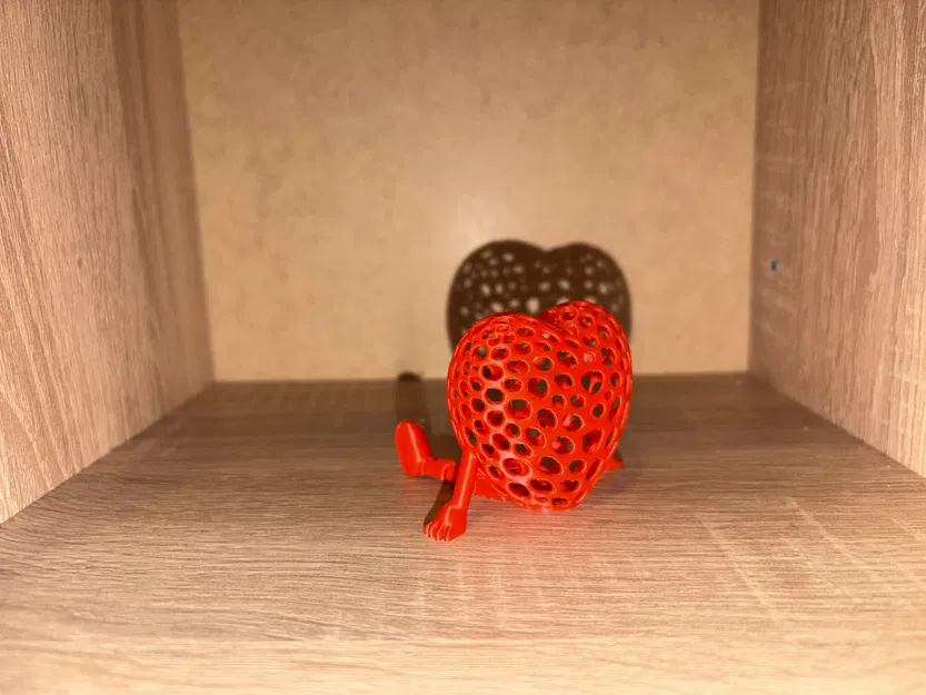 Mô hình Trái Tim Khớp Nối Voronoi - Quà Tặng Valentine In 3D - Image 3