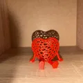 Mô hình Trái Tim Khớp Nối Voronoi - Quà Tặng Valentine In 3D - Thumbnail 5