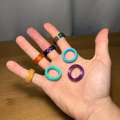 Nhẫn Fidget Spinner (11 Kích thước khác nhau)