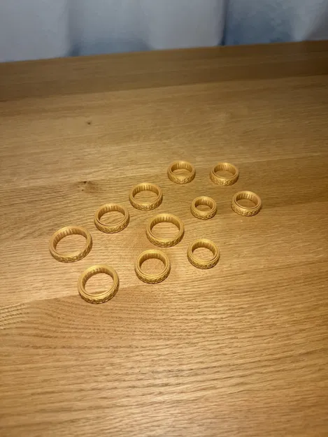 Nhẫn Fidget Spinner (11 Kích thước khác nhau) - Image 5