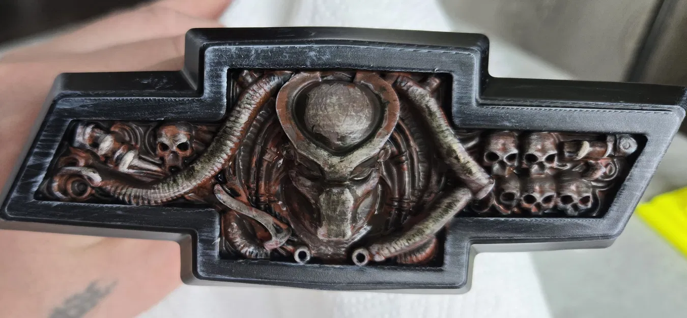 Logo Chevrolet phong cách Predator cực ngầu cho xe hơi - Image 2