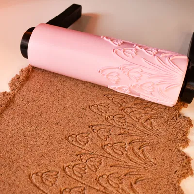 Con lăn tạo họa tiết 3D - Spring #1 Hoa Tuyết Điểm