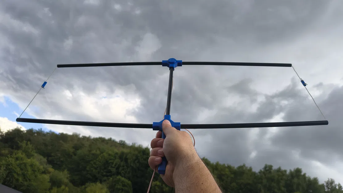 Antenna VHF Moxon cầm tay dựa trên thiết kế của DL2MAN - Image 6