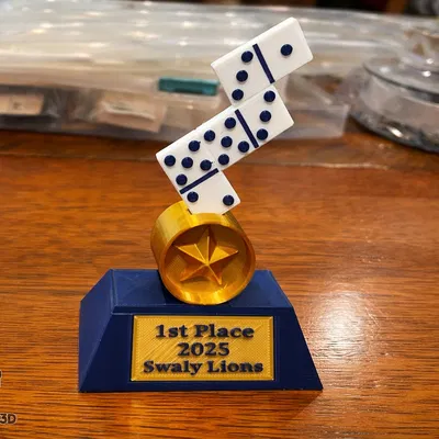 Cúp Domino (Domino Trophy) - Tùy chỉnh bảng tên