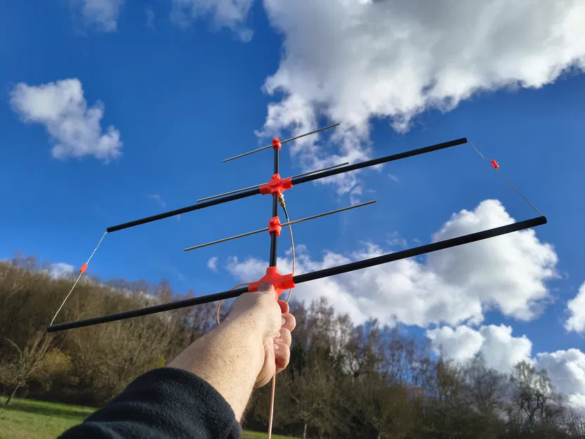 Ăng-ten Moxon-Yagi cầm tay 2m/70cm - Image 1
