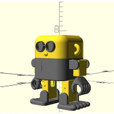 Otto - Robot mô-đun tùy biến bằng OpenSCAD