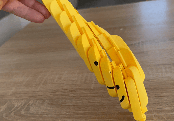 Đồ chơi xoay hình đầu Lego (Twisty Lego Head Fidget) - Mẫu in 3D thư giãn - Image 7