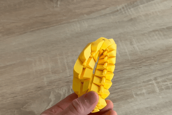 Đồ chơi xoay hình đầu Lego (Twisty Lego Head Fidget) - Mẫu in 3D thư giãn - Image 12