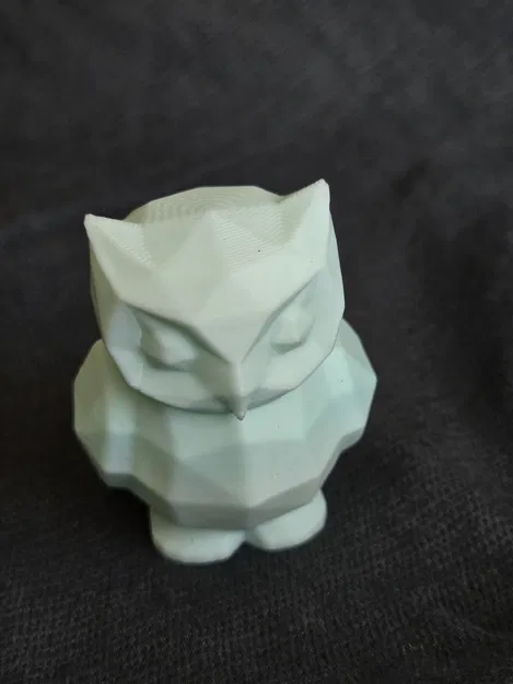 Mô hình chú cú Olga the Owl low poly in 3D độc đáo - Image 4