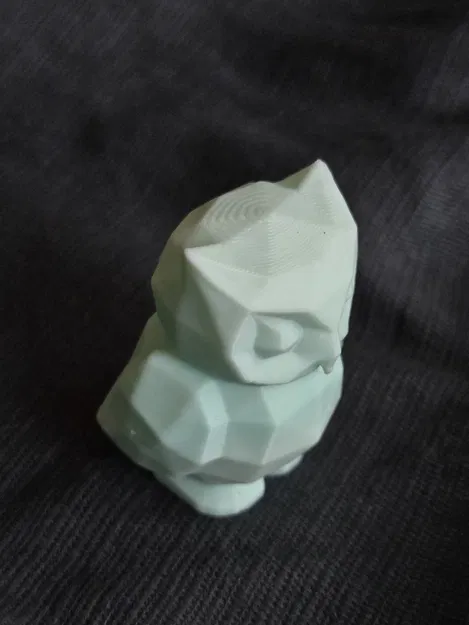 Mô hình chú cú Olga the Owl low poly in 3D độc đáo - Image 5