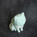 Mô hình chú mèo Calandra the Cat Low Poly cực dễ thương để in 3D - Thumbnail 2