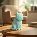 Mô hình chú mèo Calandra the Cat Low Poly cực dễ thương để in 3D - Thumbnail 3