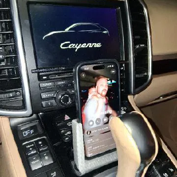 Giá Đỡ Điện Thoại 3D Cho Xe Porsche Cayenne (Dùng Khay Gạt Tàn)