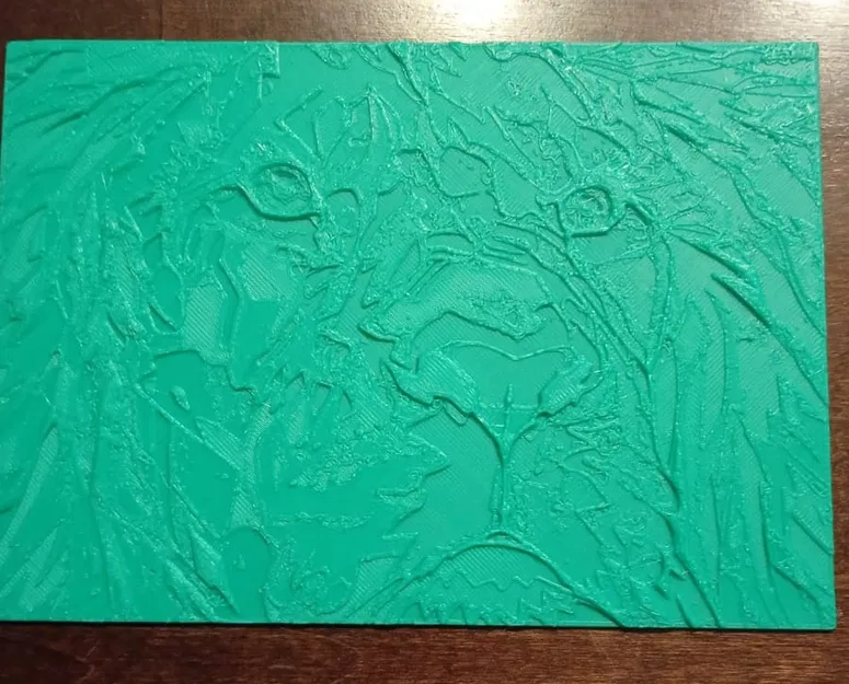 Mô hình Tranh Sư Tử (Lion Painting) in 3D nghệ thuật độc đáo - Image 2