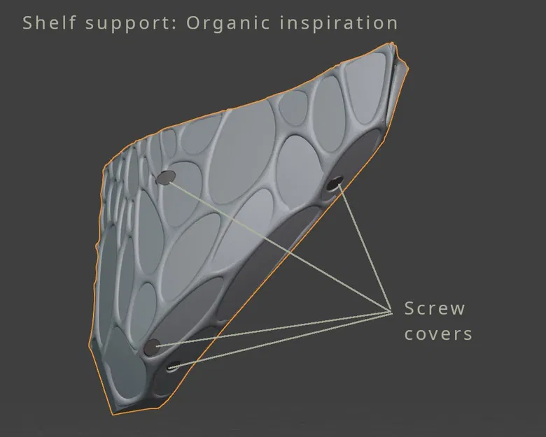 Giá đỡ kệ: Cảm hứng hữu cơ (Organic inspiration) - Image 5