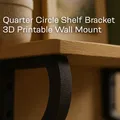 Pát đỡ kệ hình cung tròn 1/4 – Giá treo tường in 3D - Thumbnail 1