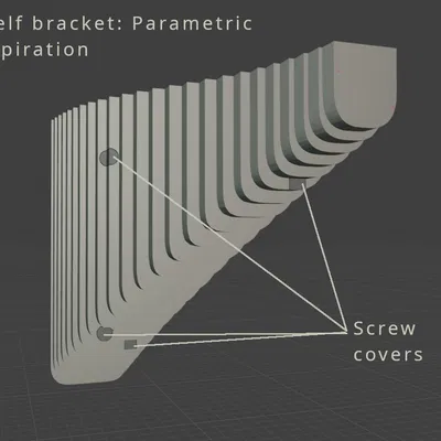 Giá đỡ kệ: Cảm hứng thiết kế tham số