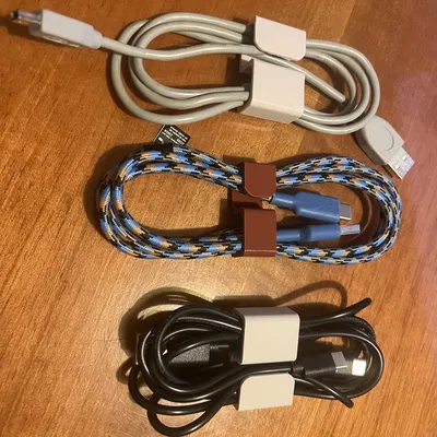 Bộ kẹp cố định dây cáp (Cable Organizer) gọn gàng, dễ in