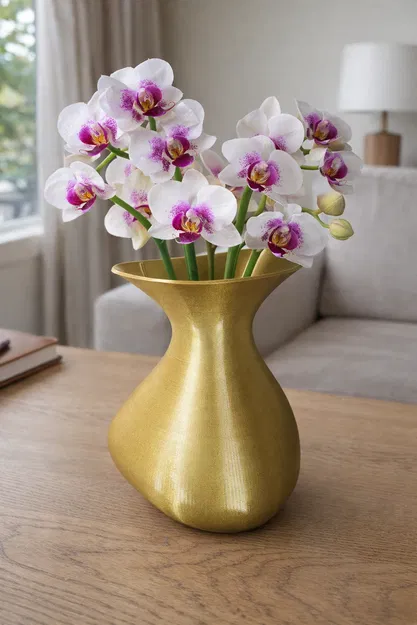 File STL Bình Hoa 3D - Bình cắm hoa phong cách tối giản cho không gian sống - Image 1