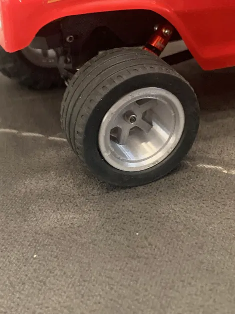 Mâm xe 3D SCX24 tùy biến lắp lốp LEGO độc đáo - Image 6