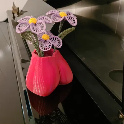 Chậu cây trang trí hình cơ thể nghệ thuật cho ngày Valentine