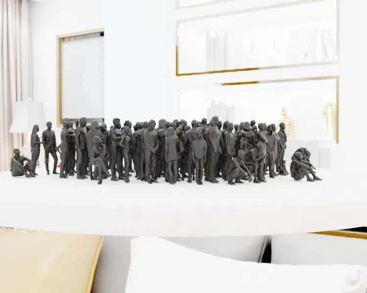 Bộ sưu tập mô hình người Low Poly – Phần 1/8 - Image 1