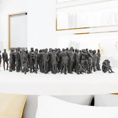 Bộ sưu tập mô hình người Low Poly – Phần 1/8