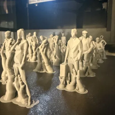 Bộ sưu tập mô hình người Low Poly – Phần 1/8