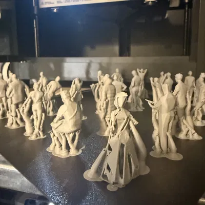 Bộ sưu tập mô hình người Low Poly – Phần 1/8