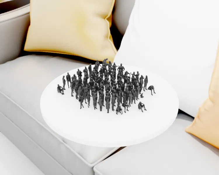 Bộ sưu tập mô hình người Low Poly – Phần 1/8 - Image 5