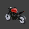 Mô hình xe mô tô Honda CB650R 2025 tỉ lệ 1:15 - Thumbnail 6