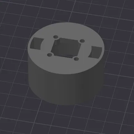 Giá đỡ cảm biến AS5600 cho động cơ DC RS775 - Tự chế Servo DIY - Image 3