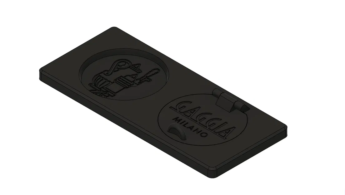 Nắp bình chứa nước Gaggia Classic Pro kèm bản lề và giá để tamper 58mm - Image 1