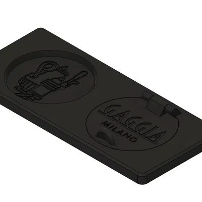 Nắp bình chứa nước Gaggia Classic Pro kèm bản lề và giá để tamper 58mm