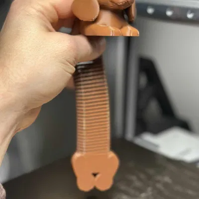 Mô hình đồ chơi chó lạp xưởng linh hoạt Flexi Dachshund Slinky