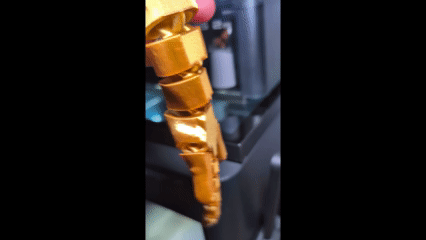 Chú chó xúc xích flexi vàng óng! - Thumbnail 2