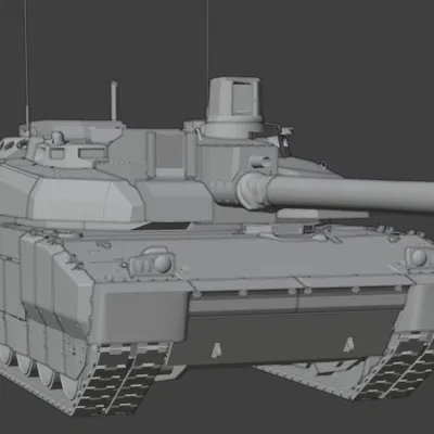 Mô hình xe tăng chiến đấu chủ lực Leclerc chi tiết - XEM MÔ TẢ