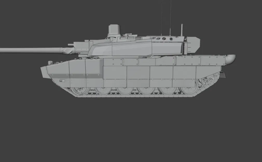 Mô hình xe tăng chiến đấu chủ lực Leclerc chi tiết - XEM MÔ TẢ - Image 2