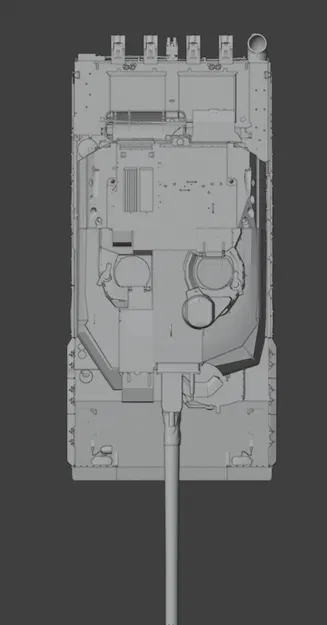 Mô hình xe tăng chiến đấu chủ lực Leclerc chi tiết - XEM MÔ TẢ - Image 3