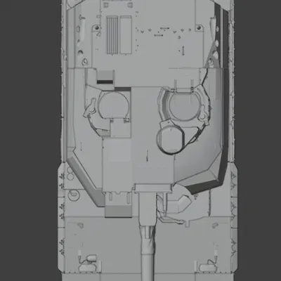 Mô hình xe tăng chiến đấu chủ lực Leclerc chi tiết - XEM MÔ TẢ