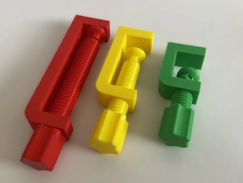 Bộ kẹp chữ G in 3D đa năng (S/M/L) - Hướng dẫn in chi tiết - Image 1