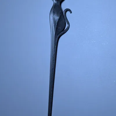 Kẹp tóc hình mèo đen