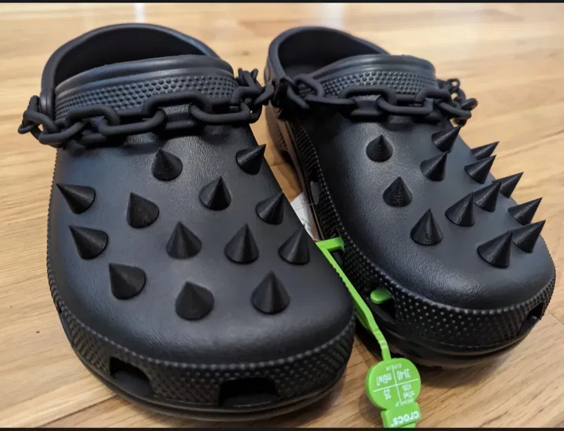Bộ phụ kiện độ Crocs (Crocs Tuning) cá tính, in 3D độc đáo - Image 1