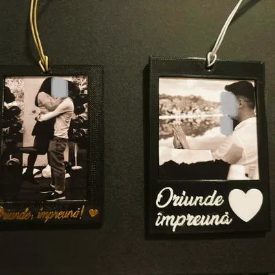 Khung ảnh treo tường nhỏ xinh cá nhân hóa - Mô hình in 3D