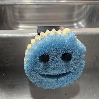 Giá đỡ đơn giản cho miếng rửa bát Scrub Daddy