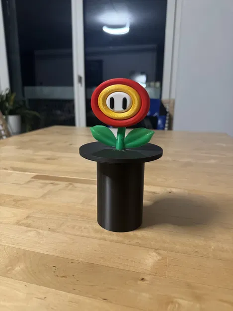 Miếng lót chậu cho mô hình Super Mario Flower - Image 4