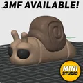 Mô hình Ốc sên khớp nối linh hoạt dễ thương (Articulated Flexi Cute Snail) - Thumbnail 4