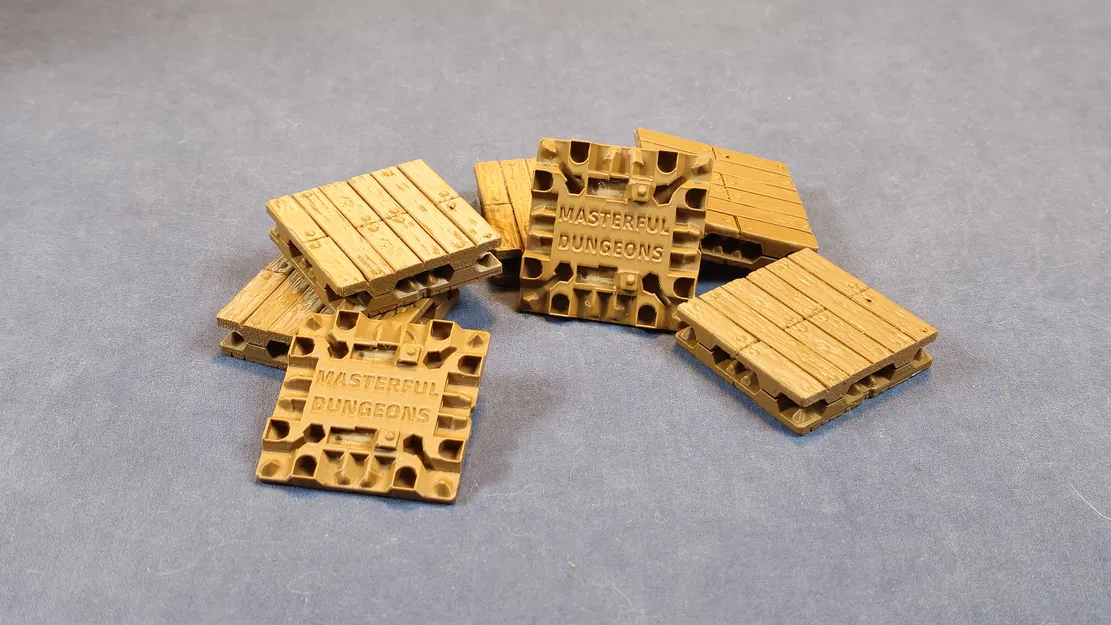 Sàn gỗ Masterful Dungeons – Mảnh ghép sàn hầm ngục - Image 1
