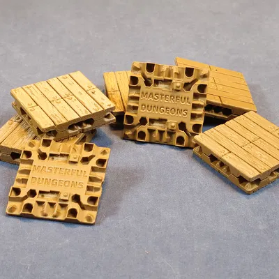 Sàn gỗ Masterful Dungeons – Mảnh ghép sàn hầm ngục